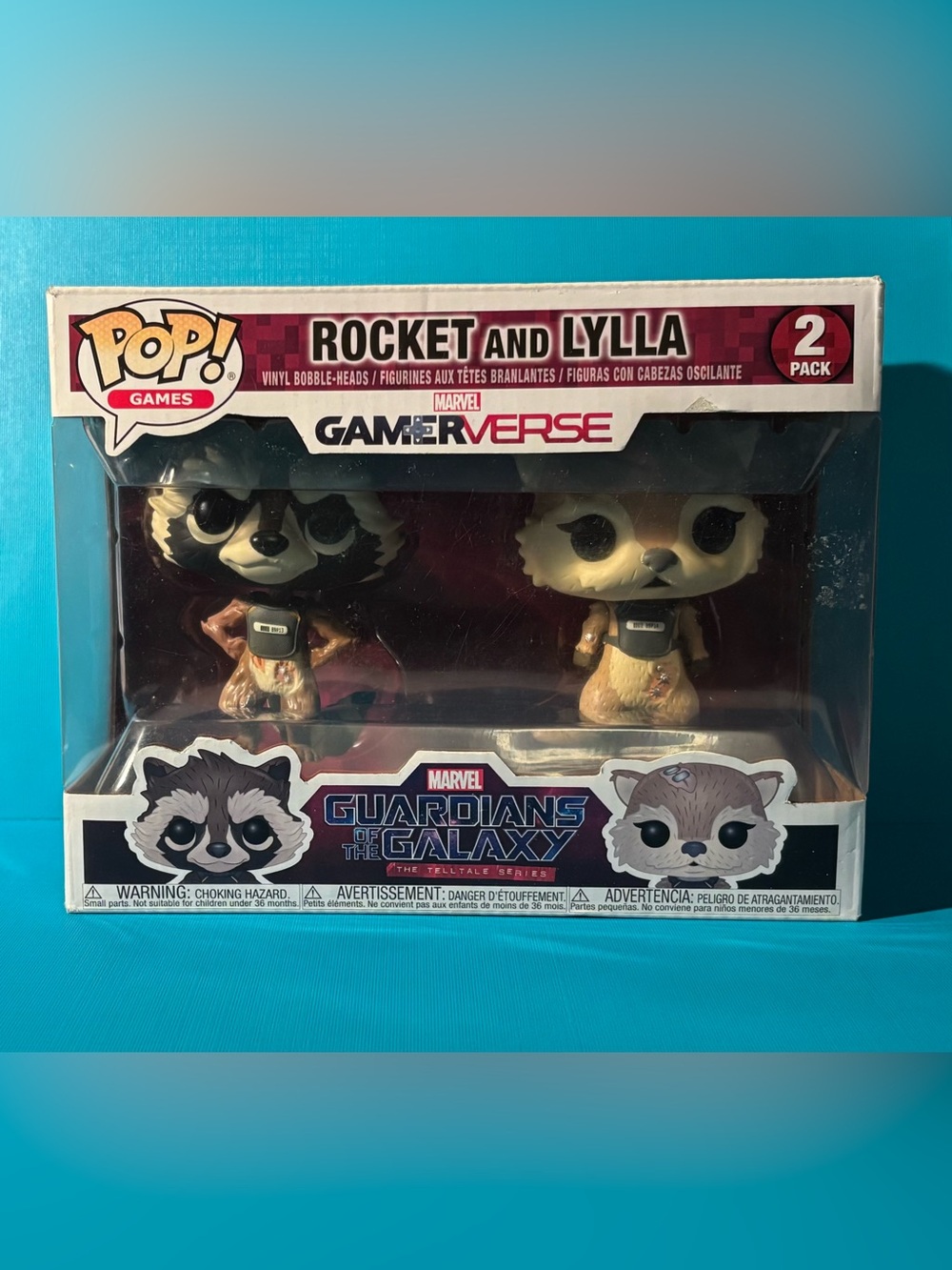 Funko POP Rocket and Lylla: Guardians of the Galaxy (Gamerverse)
